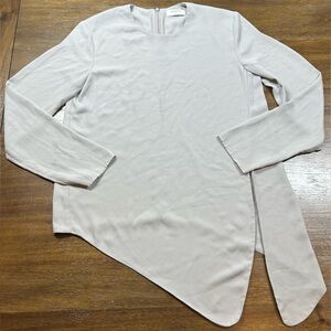 Aritzia Babaton Size S Grey Tadema Silky Blouse